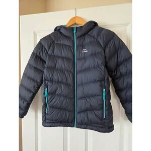 L.L.Bean Ultralight 650 Down Hooded Jacket - Boys Size Medium (10-12)
